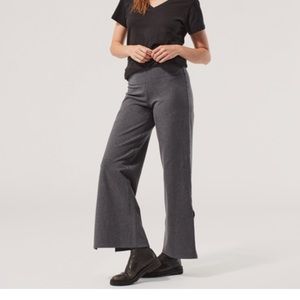 Pact Split Hem Lounge Pant - Green